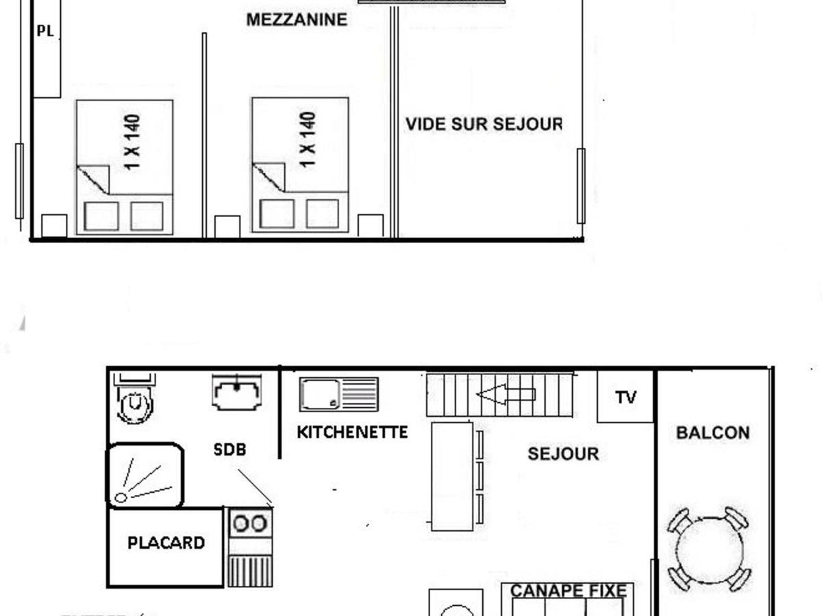 Studio Mezzanine Pour 4 Au Coeur Des Saisies - Fr-1-594-307 オトリュス エクステリア 写真